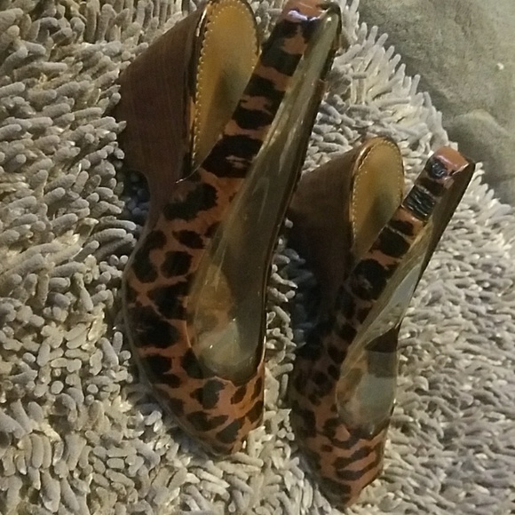 💋3 for $24💋
🐆LEOPARD Peep-Toe Sandle Heels - Picture 3 of 6